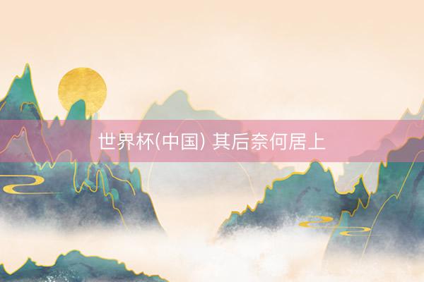世界杯(中国) 其后奈何居上